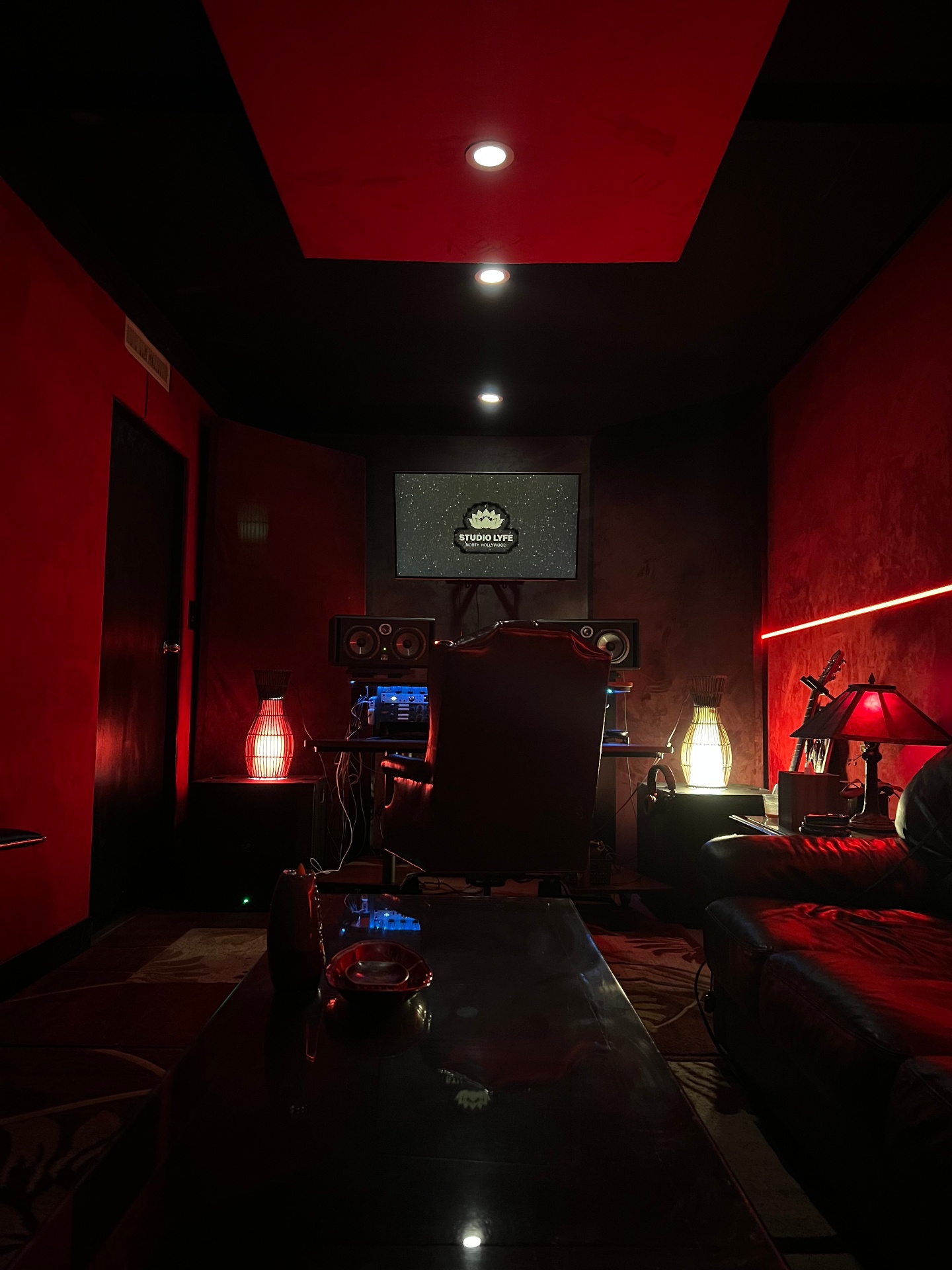 Studio Lyfe North Hollywood recording room 1